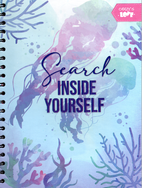 Cuaderno argollado grande 105 femenino cuadriculado pasta dura Search inside yourself