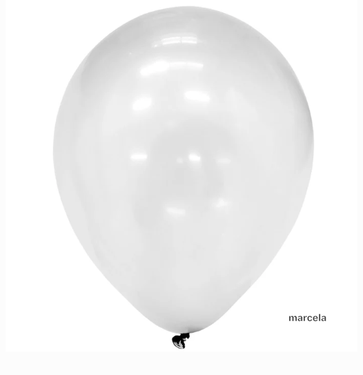 Globos Látex Biodegradables Cristal Transparente