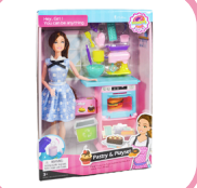 Muñeca Jx500-59 Reposteria Fashion P36