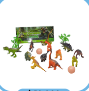 Set Dinosaurio 303-141 16P Bolsa Peq 144