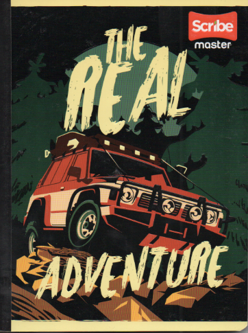 Cuaderno cosido rayado niño x 100 The real adventure