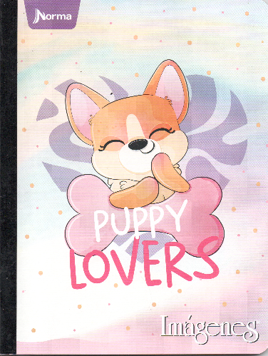 Cuaderno cosido ferrocarril niña x 50 Puppy lovers