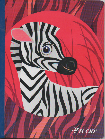 Cuaderno cosido ferrocarril niña x 50 Zebra