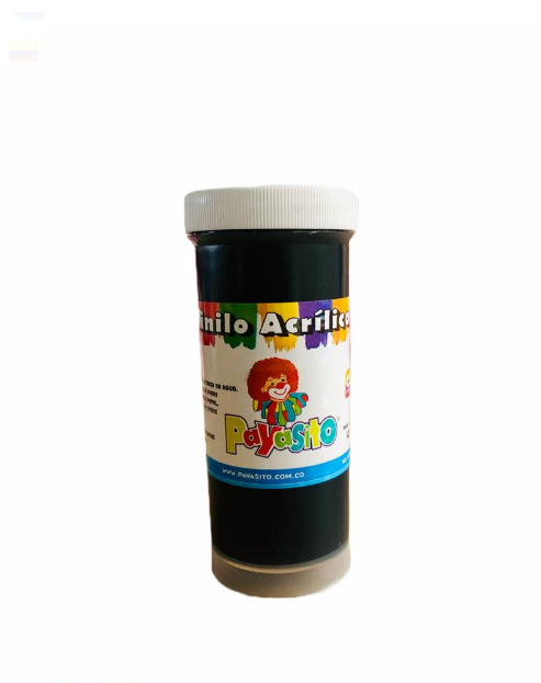 Vinilos payasito  negro 125G xUN